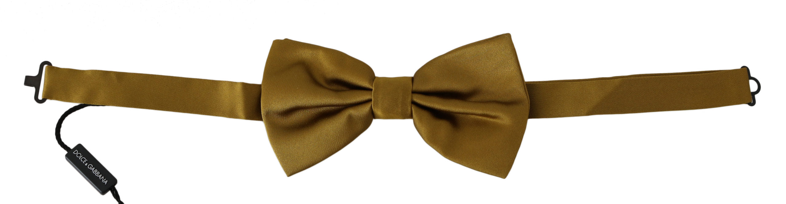 Yellow Mustard 100% Silk Butterfly Papillon Men Bow Tie Dolce & Gabbana