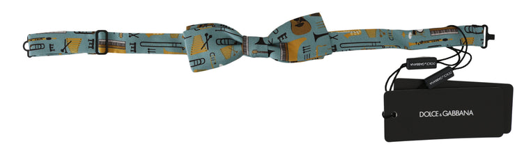 Mint Green Jazz Club Adjustable Neck Papillon Bow Tie Dolce & Gabbana