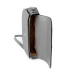 Michael Kors Gray Leather Crossbody Bag