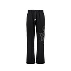 Off-White Black Cotton Joggers (Workout Pants)