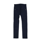 Balmain Blue Cotton Casual Pants