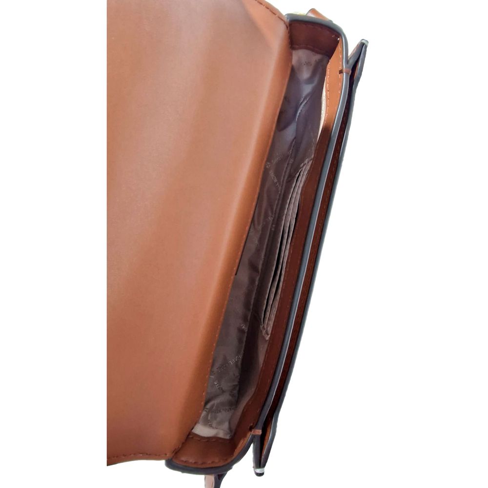 Michael Kors Beige Leather Crossbody Bag