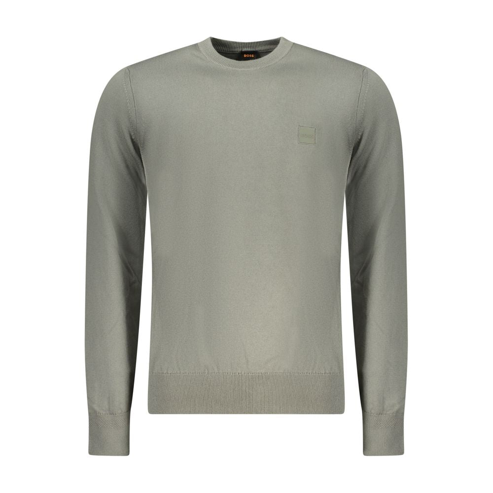 Hugo Boss Verde Cotton Men Sweater