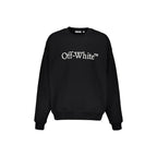 Off-White Black Cotton Sweatshirt
