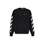 Off-White Black Cotton Sweatshirt