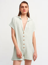 Shirt Collar Jumpsuit