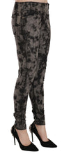 Black Gray Faded Low Waist Skinny Denim Trousers Jeans Just Cavalli