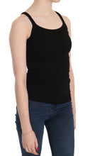 Black Sleeveless Spaghetti Strap Blouse PINK MEMORIES