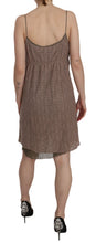 Cotton Green Spaghetti Strap A-line Mini Dress PINK MEMORIES