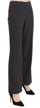 Black Striped Cotton Sretch Dress Trousers Pants BENCIVENGA