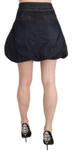 Blue Jeans Denim Cotton Stretch A-line Mini Exte