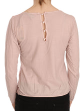 Pink Lace See Through Long Sleeve Top Blouse PINK MEMORIES