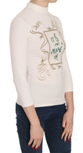 Crew Neck It Is Not A Frame Up! Print Blouse Exte