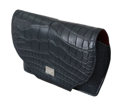 Blue Crocodile Eyewear Sunglasses Case Cover Pouch Dolce & Gabbana
