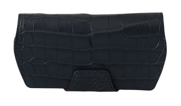 Blue Crocodile Eyewear Sunglasses Case Cover Pouch Dolce & Gabbana