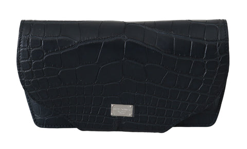 Blue Crocodile Eyewear Sunglasses Case Cover Pouch Dolce & Gabbana