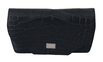 Blue Crocodile Eyewear Sunglasses Case Cover Pouch Dolce & Gabbana