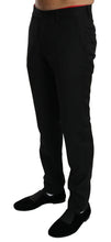 Black Dress Formal Trouser Mens Wool Pants Dolce & Gabbana
