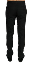 Black Dress Formal Trouser Mens Wool Pants Dolce & Gabbana