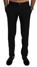 Black Dress Formal Trouser Mens Wool Pants Dolce & Gabbana