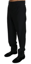 Black Dress Formal Trouser Men Wool Pants Dolce & Gabbana