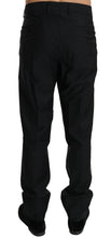 Black Dress Formal Trouser Men Wool Pants Dolce & Gabbana