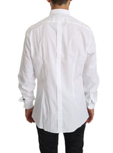 White Cotton Long Sleeve Top Shirt Dolce & Gabbana