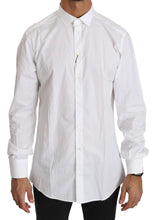 White Cotton Long Sleeve Top Shirt Dolce & Gabbana