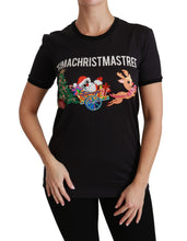 Black #ImAChristmasTree Crewneck Top T-shirt Dolce & Gabbana