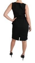 Black Sheath Stretch Formal Dress Dolce & Gabbana