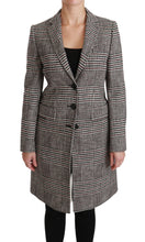 Multicolor Trench Knee Long Jacket Coat Dolce & Gabbana