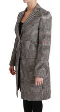 Multicolor Trench Knee Long Jacket Coat Dolce & Gabbana