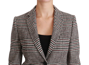 Multicolor Trench Knee Long Jacket Coat Dolce & Gabbana