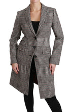 Multicolor Trench Knee Long Jacket Coat Dolce & Gabbana