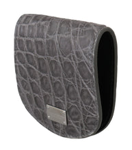 Gray Exotic Skin Condom Case Holder Pocket Wallet Dolce & Gabbana