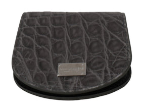 Gray Exotic Skin Condom Case Holder Pocket Wallet Dolce & Gabbana