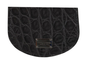 Gray Exotic Skin Condom Case Holder Pocket Wallet Dolce & Gabbana