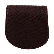 Brown Exotic Skin Pocket Condom Case Holder Dolce & Gabbana