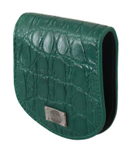 Green Exotic Skins Condom Case Holder Wallet Dolce & Gabbana