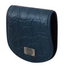 Blue Leather Holder Pocket Condom Case Dolce & Gabbana