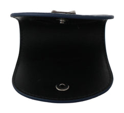 Blue Leather Holder Pocket Condom Case Dolce & Gabbana