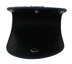 Blue Holder Pocket Wallet Blue Exotic Skin Condom Case Dolce & Gabbana