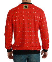 Red Crystal Pig of the Year Sweater Dolce & Gabbana