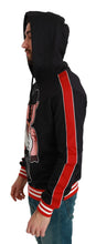 Black Pig of the Year Hooded Sweater Dolce & Gabbana