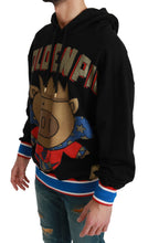 Black Sweater Pig of the Year Hooded Dolce & Gabbana
