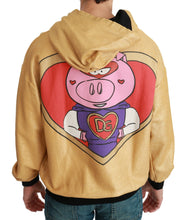 Gold Pig of the Year Hooded Sweater Dolce & Gabbana