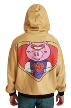 Gold Pig of the Year Hooded Sweater Dolce & Gabbana