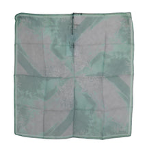 Green Silk Shawl Foulard Wrap Scarf Costume National