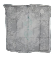 Gray Silk Shawl Foulard Wrap Scarf Costume National