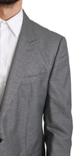 Gray Slim Fit Formal MARTINI Blazer Dolce & Gabbana